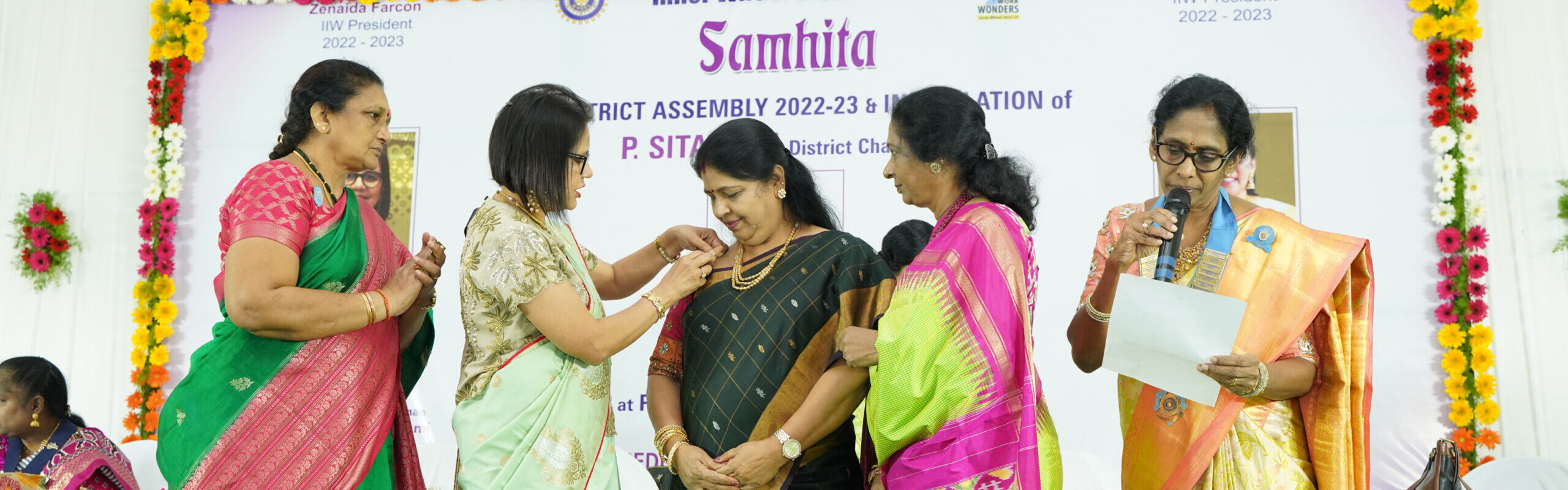Installation of Secretary G. Arunasree