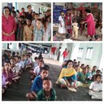 Feeding the adivasi children