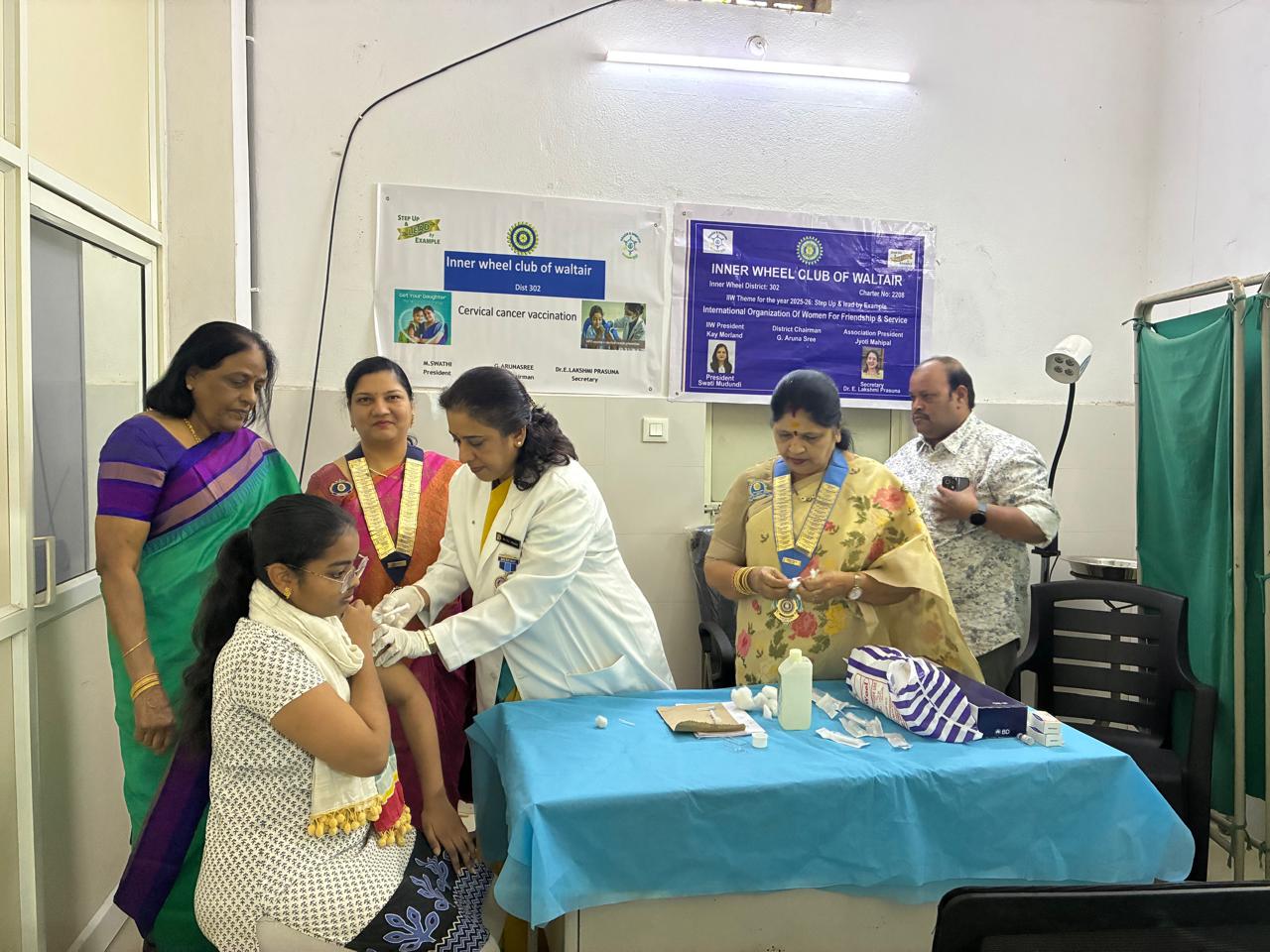 Cervical Cancer Vaccinations camp