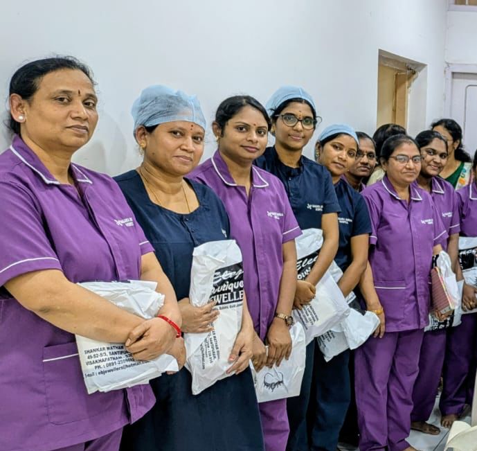 Organised a special programme to felicitate nurses