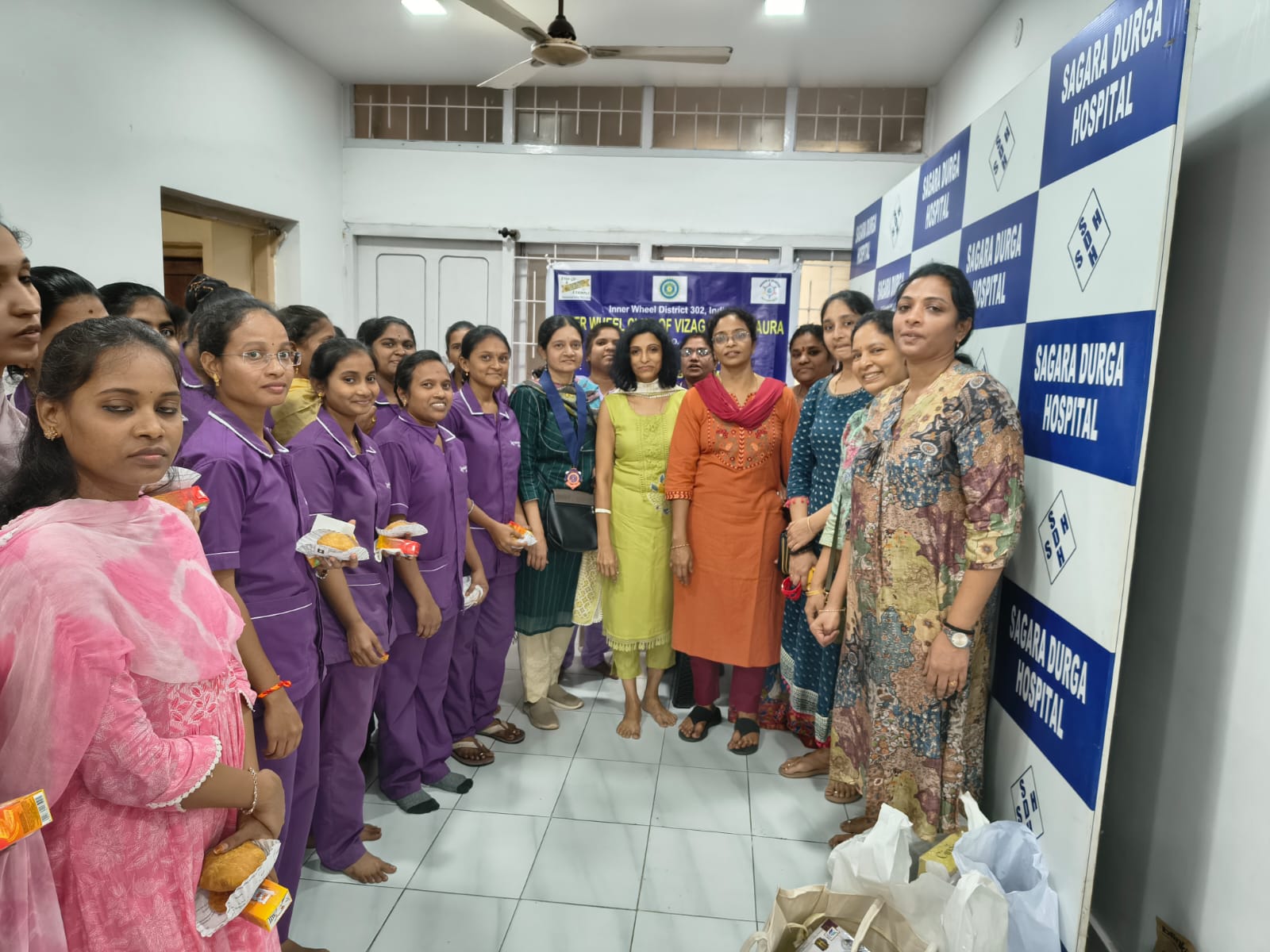 International Inner Wheel Day was celebrated at Sagara Durga Nursing Home