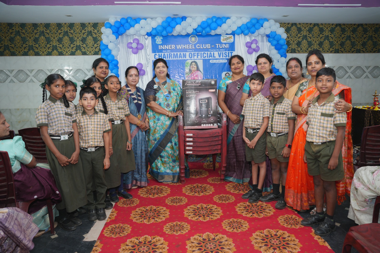 Donation of Plastic Chairs